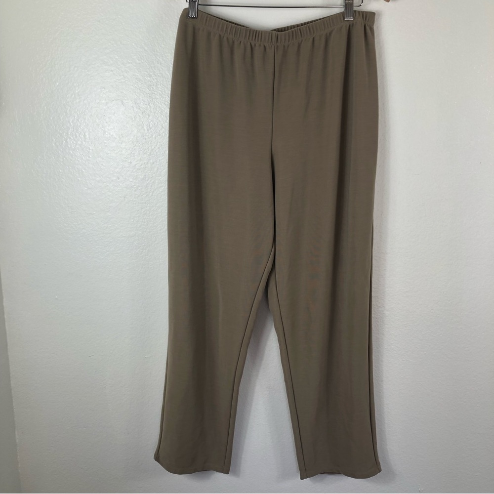 Susan Graver Essentials Women's Elastic Waistband Pants Size XLP